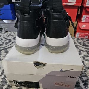 Nike Vapormax Premier Flyknit Shoes - Black and White